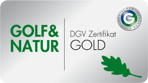 DGV Zertifikat Golf und Natur GOLD